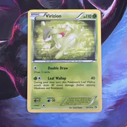 Virizion 15/113 Holo Legendary Treasures Pokemon Card - Image 1
