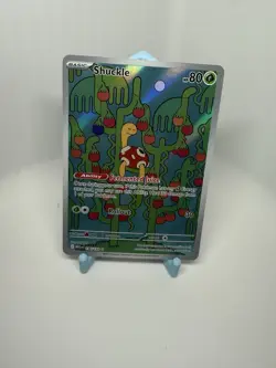 Pokemon TCG Shuckle 136/132 Illustration Rare- Me01: Mega Evolution Holo MN - Image 1