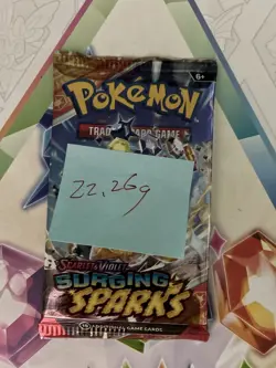 HEAVY! 22.26g Surging Sparks Pokemon TCG Booster Pack - Image 2