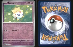 Togepi 070/191 Common Surging Sparks Pokemon Reverse Holo Near Mint - Image 3