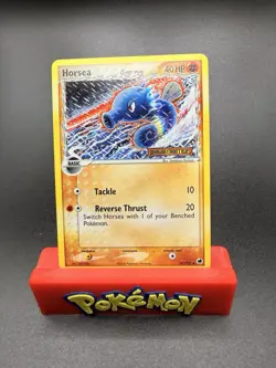 Horsea 31/101 EX Dragon Frontiers Stamped Reverse Holo Pokemon Card NM-e - Image 1