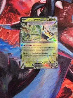 Pokemon Teal Mask Ogerpon ex 012/131 Prismatic Evolutions Double Rare Near Mint - Image 1