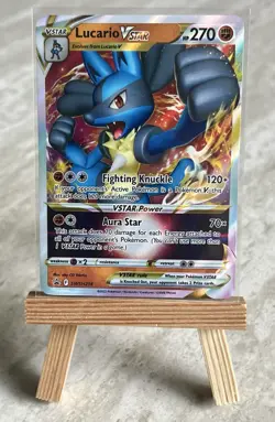 Pokemon TCG Lucario VSTAR SWSH214 SWSH: Sword & Shield Promo Holo (English) - NM - Image 1
