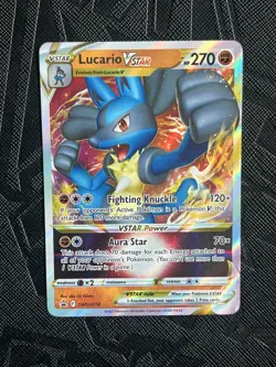 Pokemon TCG Lucario VSTAR SWSH214 SWSH: Sword & Shield Promo Holo (English) - NM - Image 3