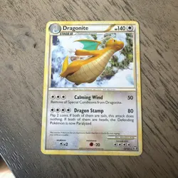 Pokemon TCG Dragonite 18/102 Triumphant Non-Holo Rare 2010 LP - Image 1