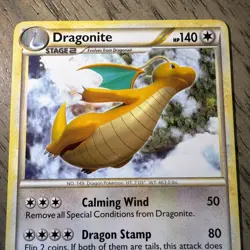 Pokemon TCG Dragonite 18/102 Triumphant Non-Holo Rare 2010 LP - Image 4