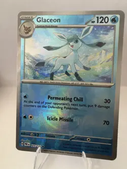 Pokemon TCG: Glaceon 025/131 Sv: Prismatic Evolutions Master Ball - Image 1