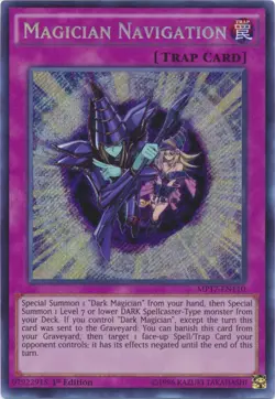 Magician Navigation - MP17-EN110 - Secret Rare - 1st Edition NM Yugioh 2017 Mega - Image 1