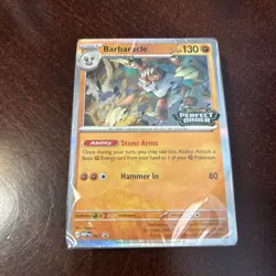 Pokemon TCG Perfect Order Build & Battle Deck Barbaracle Pre-release Deck #ML - Image 3