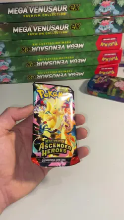 EXTREMELY HEAVY (23.5g) Pokemon Ascended Heroes Booster Pack-God Pack PotentialU - Image 2