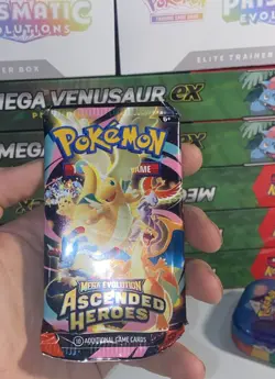 EXTREMELY HEAVY (23.5g) Pokemon Ascended Heroes Booster Pack-God Pack PotentialU - Image 3