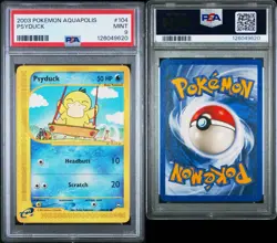 2003 POKEMON AQUAPOLIS #104 PSYDUCK | PSA 9 | NEW CERT |🔥💎 - Image 3