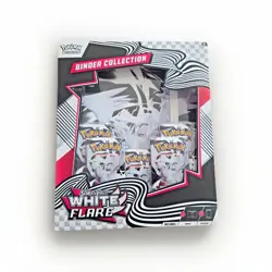 Pokemon TCG Scarlet & Violet White Flare Binder Collection BRAND NEW SEALED - Image 1