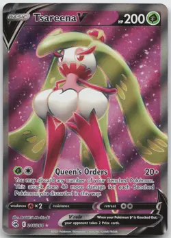 TSAREENA V 246/264 ULTRA RARE FUSION STRIKE POKEMON HOLO NM - Image 1