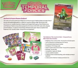 Pokemon TCG Temporal Forces Elite Trainer Box ETB Iron Leaves NEW/Factory Sealed - Image 3