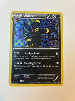 Umbreon BW93 Black & White Black Star Promo LP Holo Pokemon TCG - Image 1