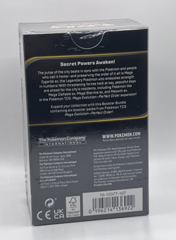 Pokemon TCG: Mega Evolution-Perfect Order Booster Bundle (6 Packs) New Sealed - Image 3