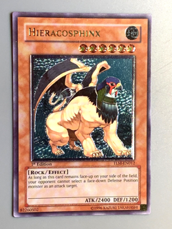 yugioh HIERACOSPHINX TLM-EN012 1st Edition Ultimate rare near mint - Image 3