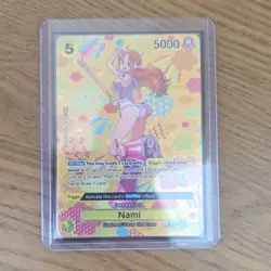Nami Full Art Foil SP OP08-106 5000 Power Egghead One Piece - Image 1