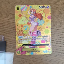 Nami Full Art Foil SP OP08-106 5000 Power Egghead One Piece - Image 2