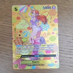 Nami Full Art Foil SP OP08-106 5000 Power Egghead One Piece - Image 3