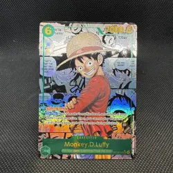 Monkey. D. Luffy One Piece TCG Manga Op13-118 1 M/NM - Image 1