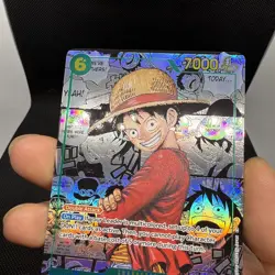 Monkey. D. Luffy One Piece TCG Manga Op13-118 1 M/NM - Image 3