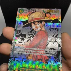 Monkey. D. Luffy One Piece TCG Manga Op13-118 1 M/NM - Image 4