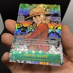 Monkey. D. Luffy One Piece TCG Manga Op13-118 1 M/NM - Image 5