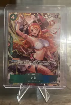 One Piece Nami OP14-031 SR Alt Art Parallel Japanese NM 🍊🍊🗺🏴‍☠ - Image 1