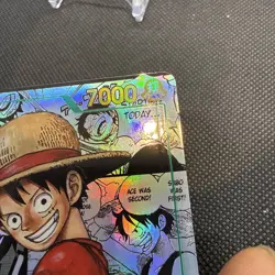 Monkey. D. Luffy One Piece TCG Manga Op13-118 1 - NM - Image 3