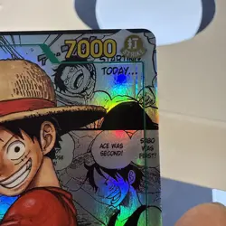 Monkey. D. Luffy One Piece TCG Manga Op13-118 1 - NM - Image 4