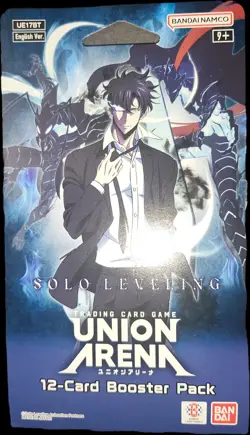 Union Arena Solo Leveling Sleeved Booster Blister Pack x1 English - Image 1