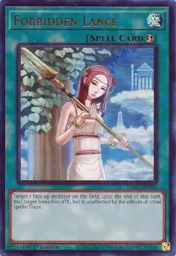 Forbidden Lance - RA02-EN058 - Ultra Rare - 1st Edition NM Yugioh 25th Anniversa - Image 1