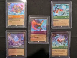 2026 Disney Lorcana Winterspell Cold Foil (62) Card Lot 35-C/14-UC/11-R/2-SR 💥 - Image 3