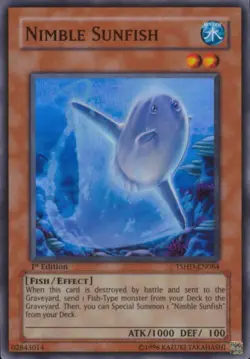 Nimble Sunfish - TSHD-EN084 - Super Rare - Unlimited Edition NM Yugioh The Shini - Image 1