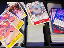 One Piece TCG 1500+ Card Bulk Lot – Mainly Commons/Uncommons –Instant Collection - Image 1