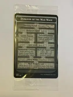MTG Adventures in the Forgotten Realms Oversized Dungeon Cards - Factory Sealed - Image 1