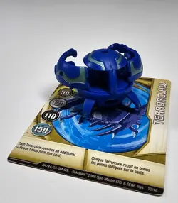 Bakugan Battle Brawlers Aquos Terrorclaw 520G B2 w/ Card - Image 3