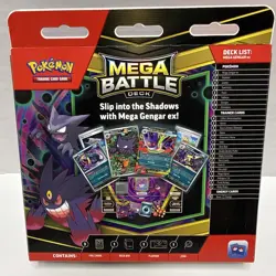 Pokemon Trading Card Game Mega Battle Deck Mega Gengar Ex FAST AND SAFE SHIPPING - Image 2