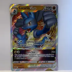Lucario VSTAR SWSH214 SWSH: Sword & Shield Promo Cards Holo - Pokemon Card - Image 1