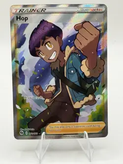 Pokemon Hop Champion's Path 073/073 NM Full Art Rare Card - Image 1
