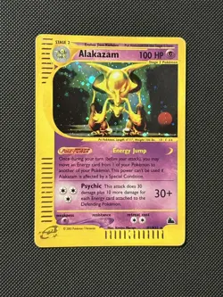 Alakazam - H1/H32 - Pokemon Skyridge Holo Rare Card - Image 2