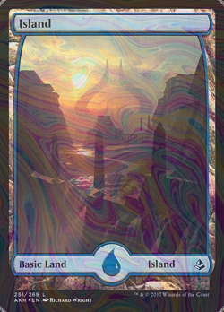 Foil Island - Amonkhet | MTG Card - Image 1