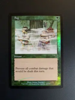 Fog - 7th - Foil - Mtg - Single - LP/MP - Image 1