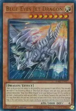 Blue-Eyes Jet Dragon - RA02-EN017 - Ultra Rare - 1st Edition NM Yugioh 25th Anni - Image 1