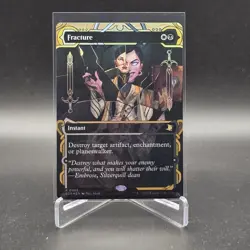 Fracture - Secrets of Strixhaven - Borderless - Foil - MT/NM - Image 1