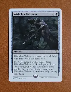 NM Wishclaw Talisman #0051 White Border Mystery Booster 2 MB2 - Image 1