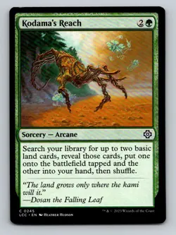 Kodama's Reach C Commander: The Lost Caverns of Ixalan 245 LP - Image 1