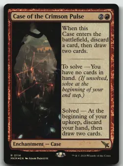 Case of the Crimson Pulse foil R Murders at Karlov Manor 114 LP - Image 1